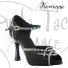 Florienne KryStal KS-255 Scarpa da Ballo con Strass