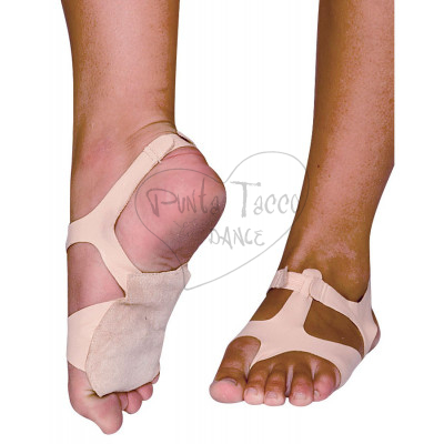 Sandalo infradito per fare danza in pelle