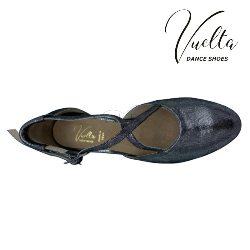 Vuelta Cucca-S Silver Charleston Shoes