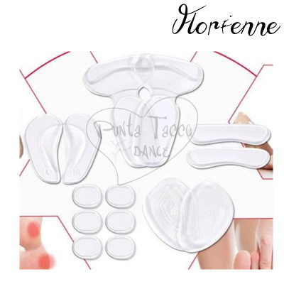 Florienne ZG-273 Kit di 5 Tipi di Protettori per Piedi in Gel