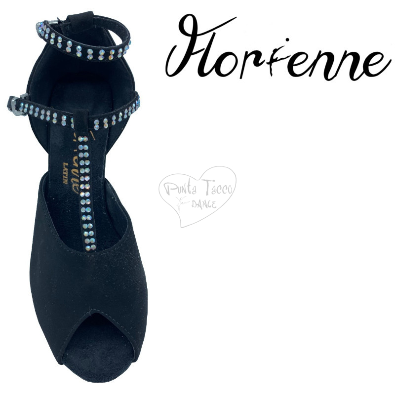 Florienne Gotango Sandalo Ballo Cinturuni Strass