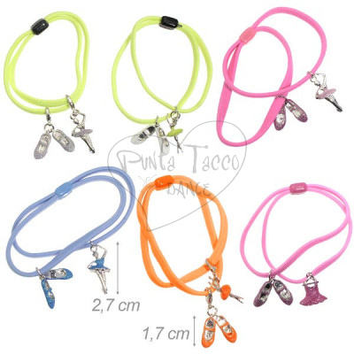 Bracciale Elastico Danza Fluo