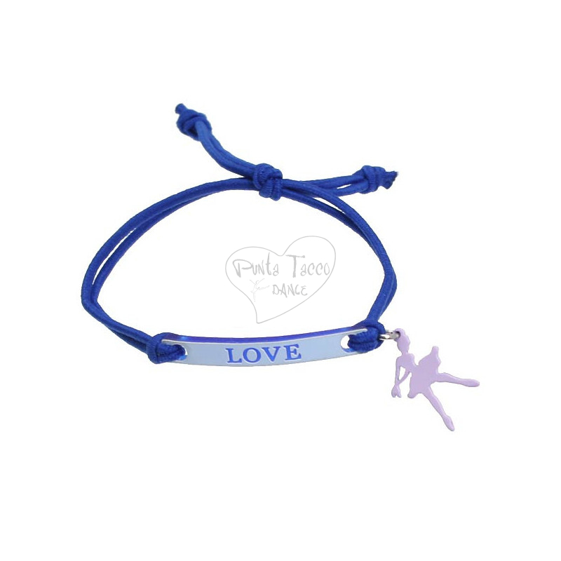 Elastic Bracelet with Ballerina