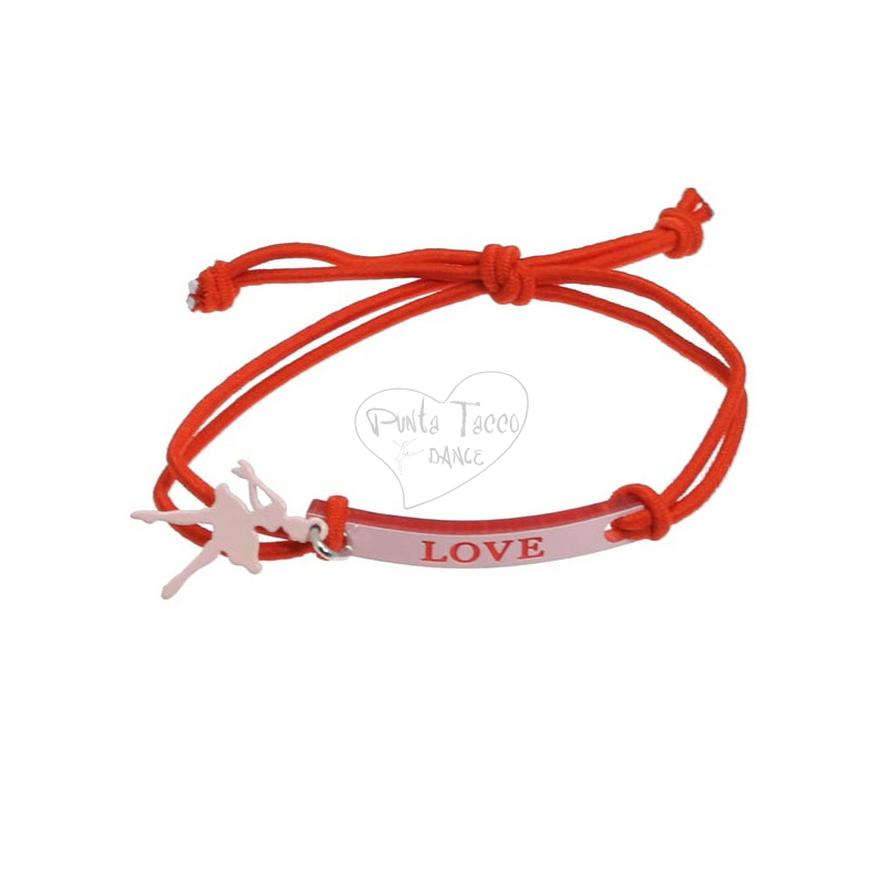 Elastic Bracelet with Ballerina