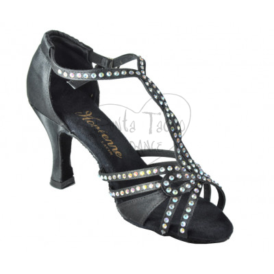Sandalo in raso con strass bellissimo