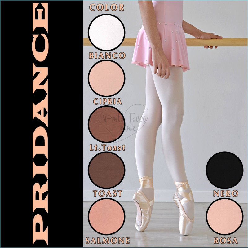 Collant nero made in italy per le ballerine che amano la danza