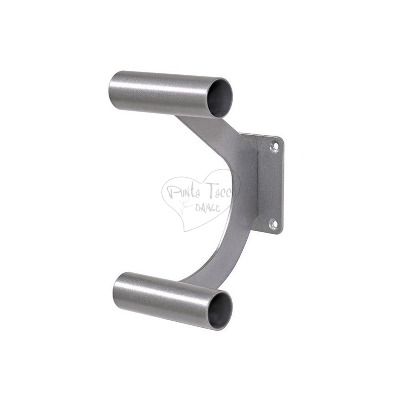 Doble wall support for dance bar