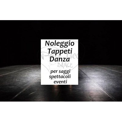 NOLEGGIO TAPPETI DANZA