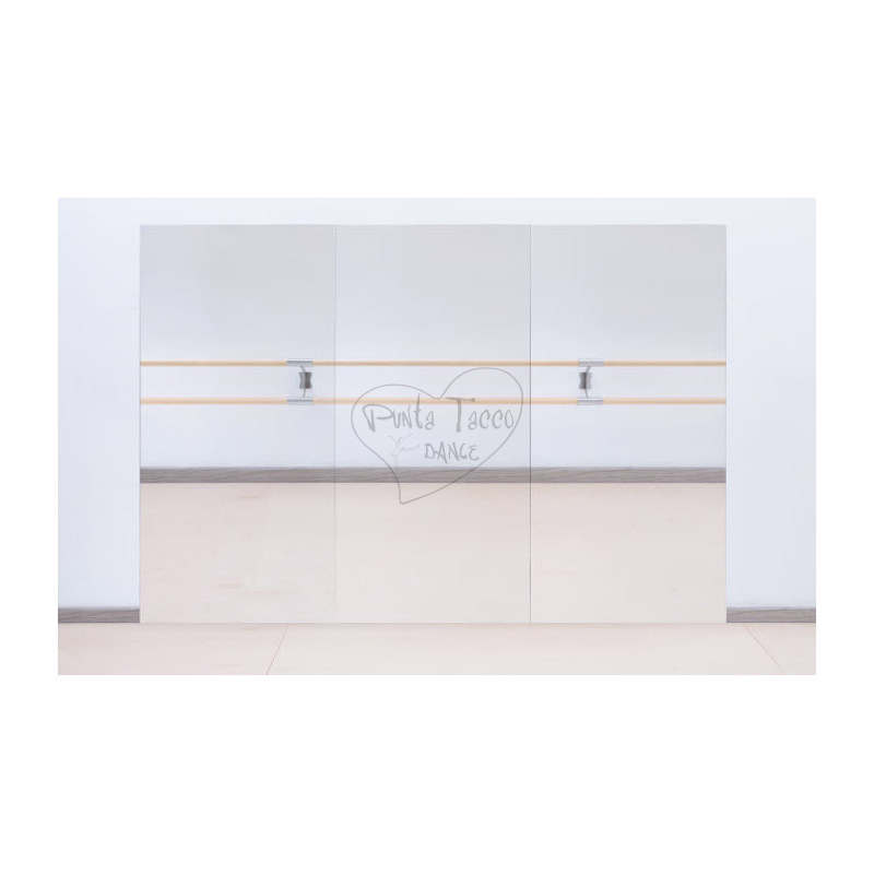 Specchio Danza 120x210cm Gedeone da fissare a Parete