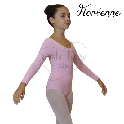 Florienne B703-B Girl Long Sleeve Bodysuit