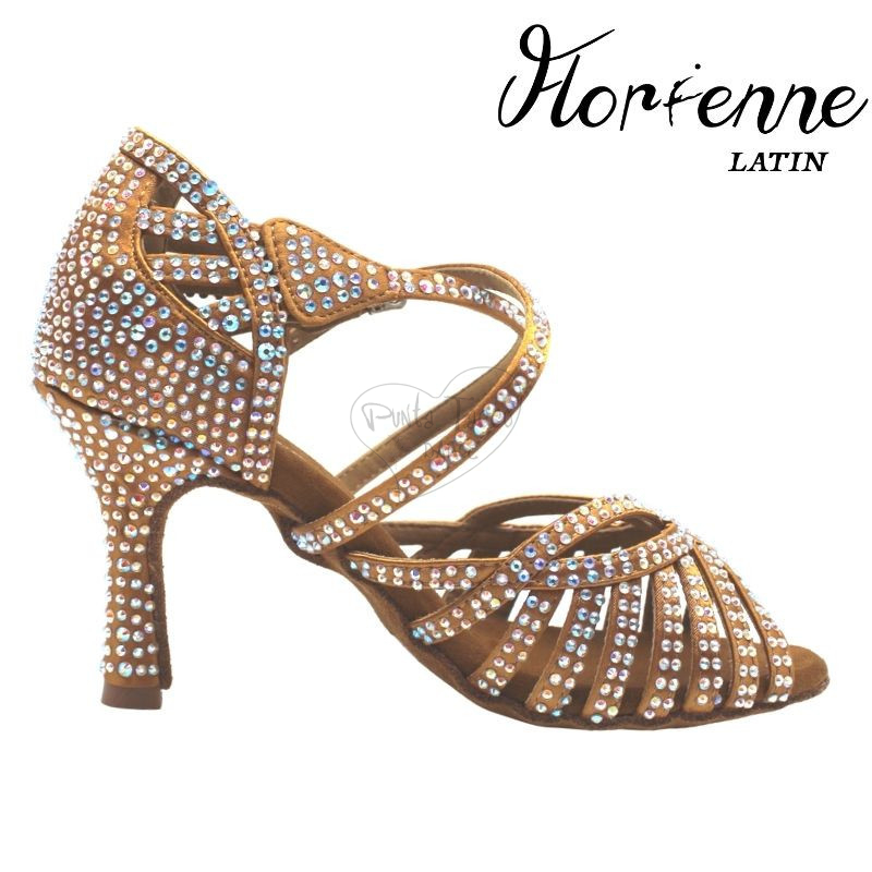 Florienne Luxury Scarpa da Ballo con strass