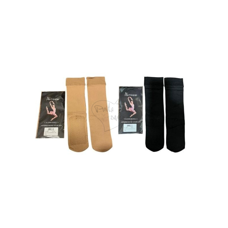 Florienne FL-300-L Calzino Lungo a Compressione Graduata