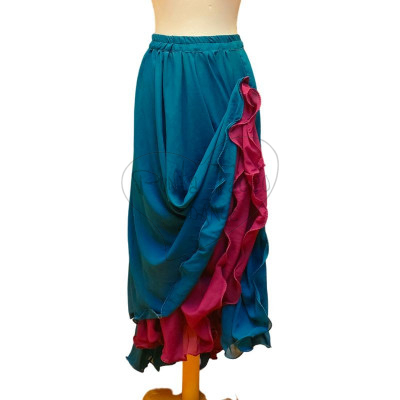 Belly Dance Double Veil Skirt