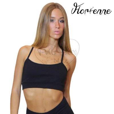 FLORIENNE B719-D TOP INCROCIO DANZA DONNA