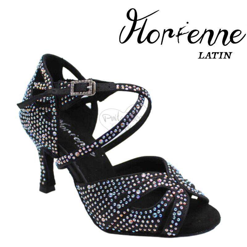 Bellissimo sandalo tempestato di strass