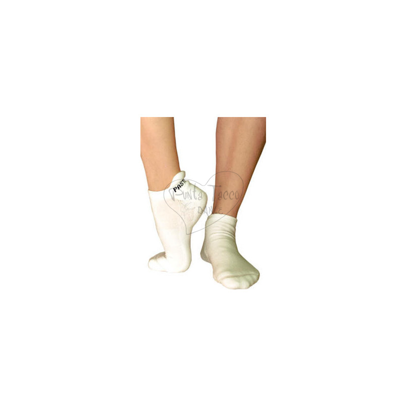 Short cotton socks for gymnastics Color WHITE Size TU T.U.