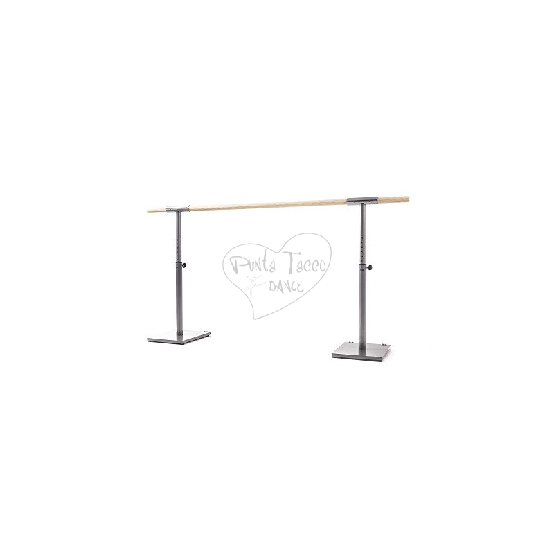 Sbarra mobile regolabile con ruote per fare esercizi di danza classica