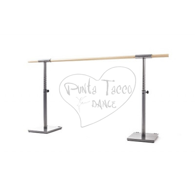 Dinamica Ballet Isa 2mt Adjustable Mobile Bar with Wheels