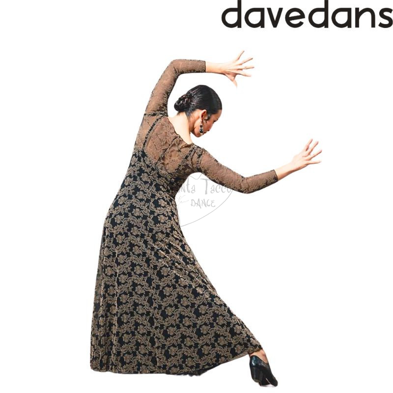 Davedans 5104 ROCOCO VESTITO Tulle flamenco