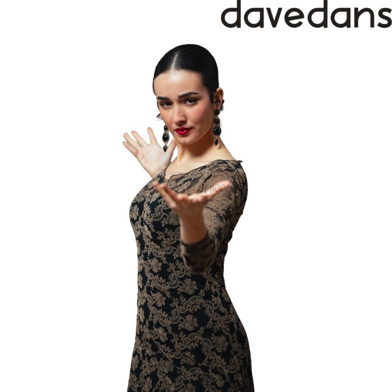 Davedans 5104 ROCOCO VESTITO Tulle flamenco