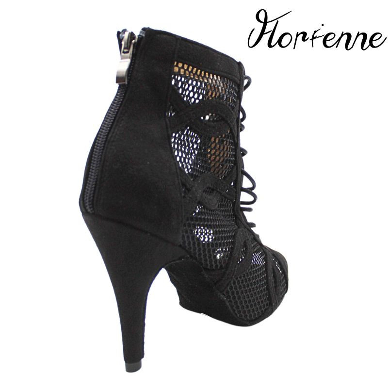 FLORIENNE KS-262H SCARPA DA BALLO STIVALETTO HEELS