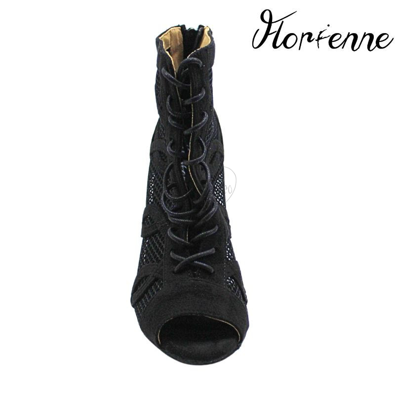 FLORIENNE KS-262H SCARPA DA BALLO STIVALETTO HEELS