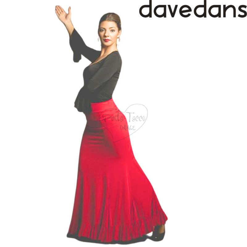 DAVEDANS 3909 GONNA FALDA VELILLA FLAMENCO