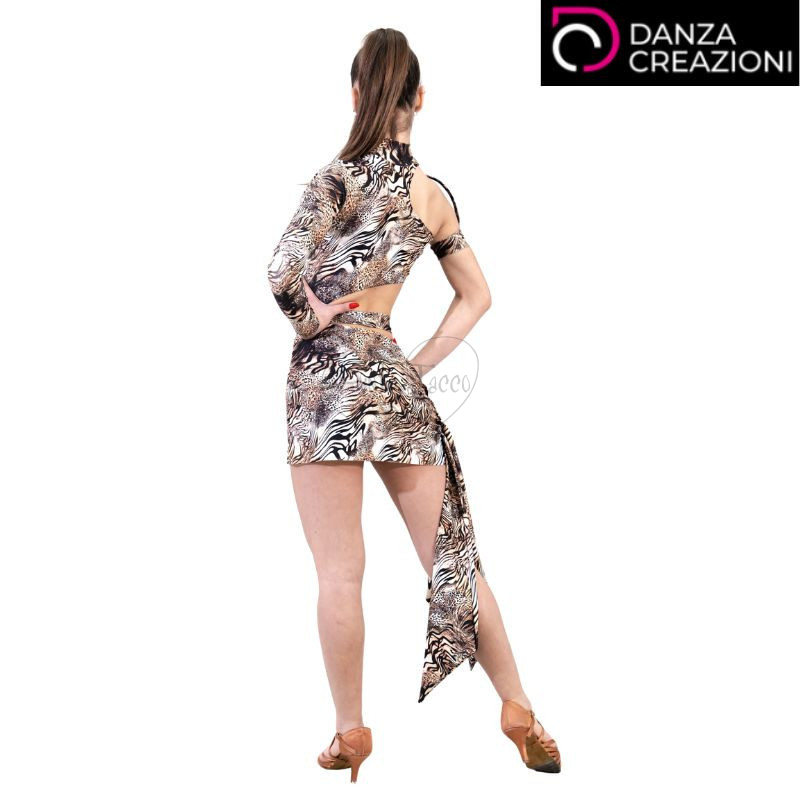 DANZA CREAZIONI DCA016 GLAMOUR TIGER COMPLETO LATINO AMERICANO