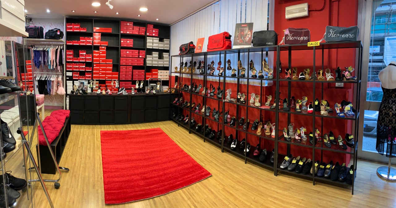 Scarpe Flamenco Donna - Tacco Con Placca Metallica Made In Spain